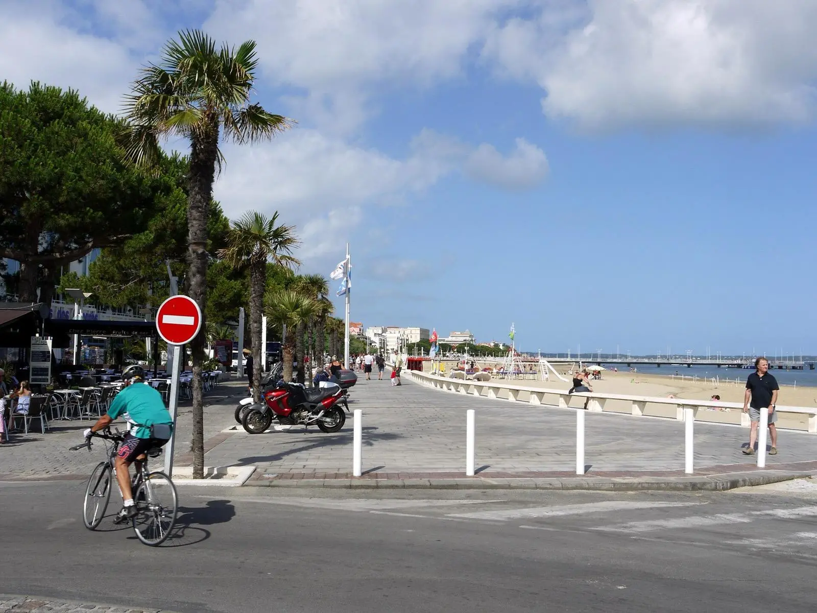 Le bord de mer d'Arcachon