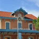 La gare d'Arcachon, terminus de la ligne TER depuis Bordeaux